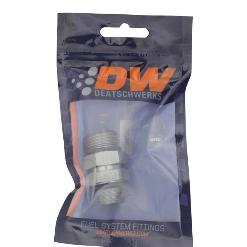 DeatschWerks 8AN ORB Male to 10AN ORB Male Swivel Adapter - Anodized DW Titanium 6-02-0425 6-02-0425 Photo - lifestyle view