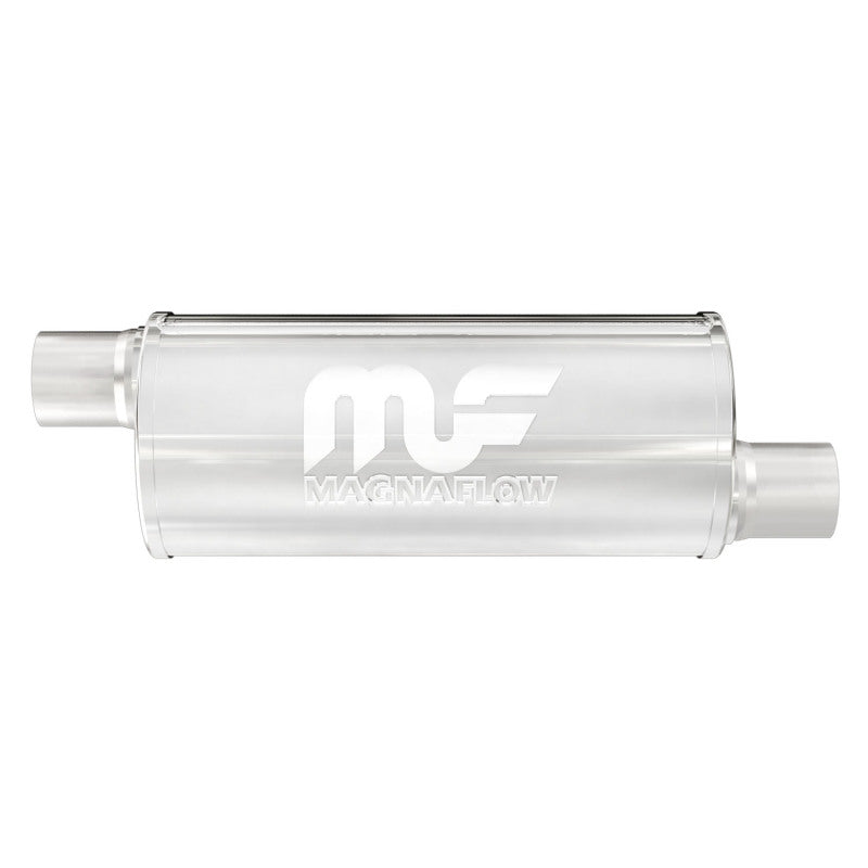 MagnaFlow 6" Round Offset/Offset Straight Through Performance Muffler 12634 Photo - Primary