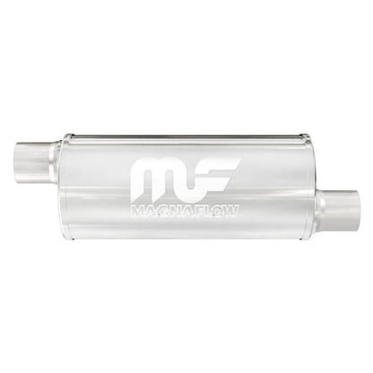 MagnaFlow 6" Round Offset/Offset Straight Through Performance Muffler 12634 Photo - Primary