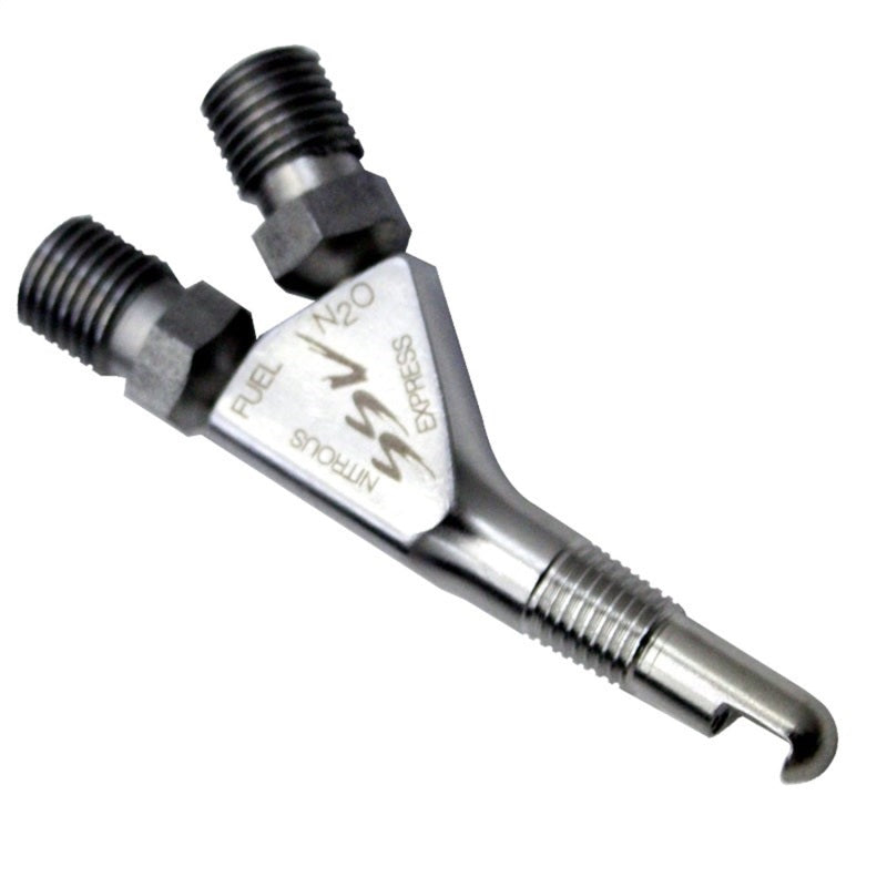 Nitrous Express SSV Nozzle 90 Degree Discharge Stainless Steel Replaces Any 1/16NPT Nozzle 80016 80016 Photo - Primary