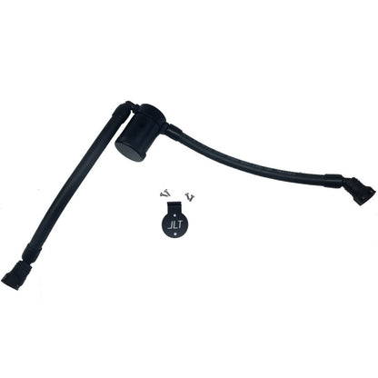 J&L 05-10 Ford F-150 5.4L Driver Side Oil Separator 3.0 - Black Anodized 3033D-B 3033D-B Photo - Primary