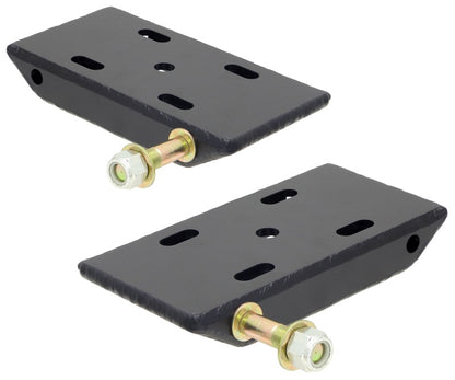 RockJock HD Leaf Spring Plates and Shock Mounts For Use w/ 2 1/2in Springs CE-9031C CE-9031C Photo - Primary