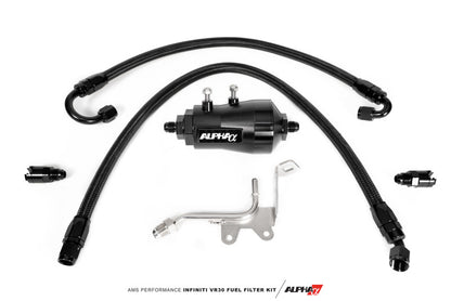 AMS Performance Infiniti Q50/Q60 Red Alpha Flex Fuel Filter Kit (Standalone / No AMS Flex Fuel Kit) ALP.28.07.0009-1 ALP.28.07.0009-1 Photo - Primary