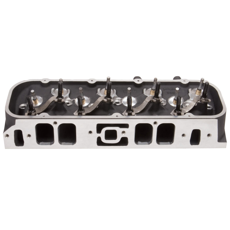 Edelbrock Single Marine BBC Rect. Port Head W/Valves 61559 Photo - Primary