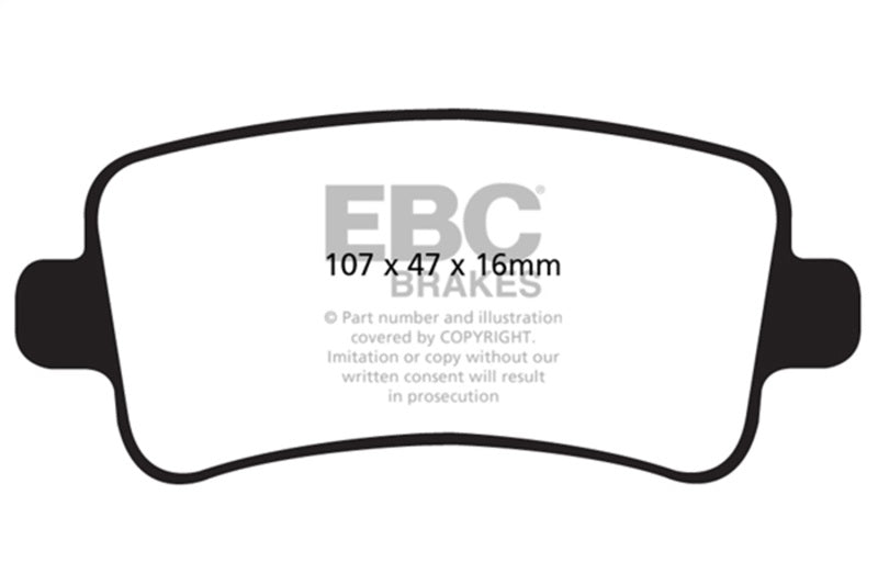 EBC Disc Brake Pad Set DP42016R Photo - Primary