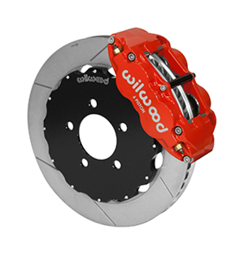 Wilwood 03-11 Ford Crown Victoria Narrow Superlite 6R Big Brake Front Brake Kit 12.88in Slotted Red 140-14680-R 140-14680-R User 1