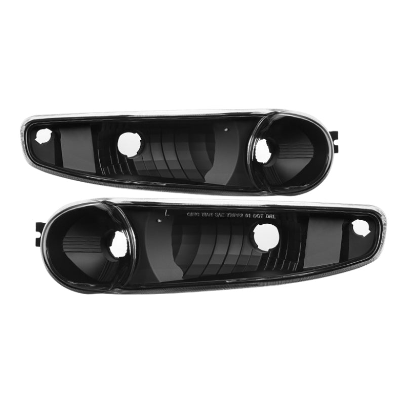 SPYDER Xtune GMC Sierra Denali 00-06 Bumper Lights Black CBL-JH-GD00-BK 9029356 9029356 Photo - Primary