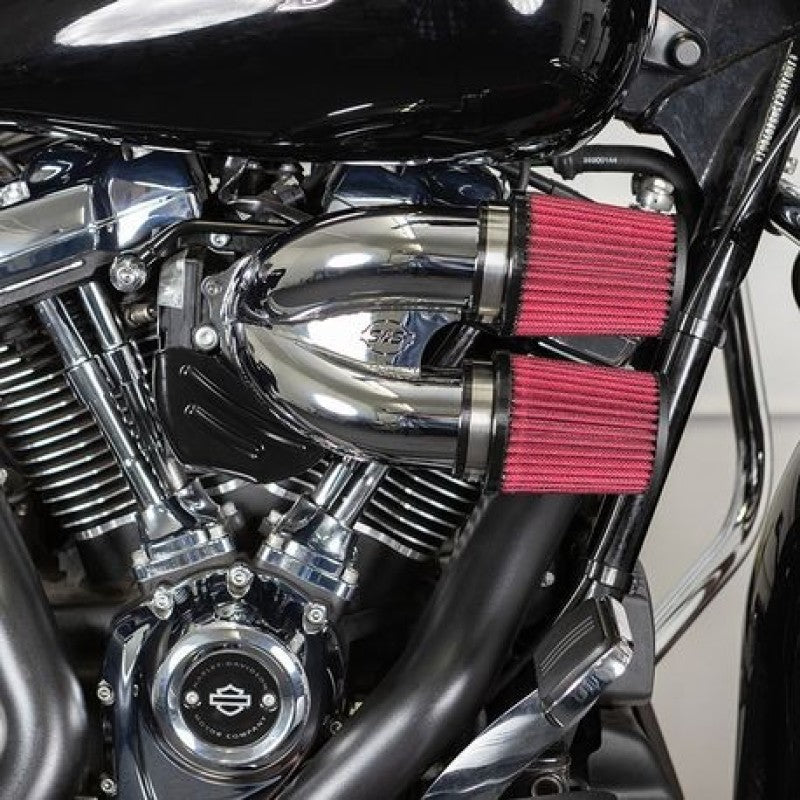 S&S Cycle 17-21 M8 Models Intake Runner Induction Kit - Chrome 170-0566A 170-0566A Photo - Primary