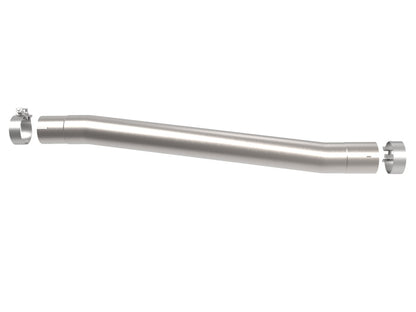 aFe 20-21 GM Trucks (V8-6.2L) 409 Stainless Steel Muffler Delete Pipe 49C44137NM 49C44137NM Photo - Unmounted