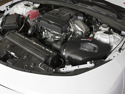 aFe Momentum GT Pro DRY S Cold Air Intake System: Chevrolet Camaro 16-17 L 51-74212 Photo - Mounted