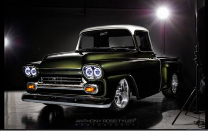 ORACLE Lighting Oracle Pre-Installed Lights 5.75 IN. Sealed Beam - ColorSHIFT Halo 6904-333 6904-333 Photo - lifestyle view