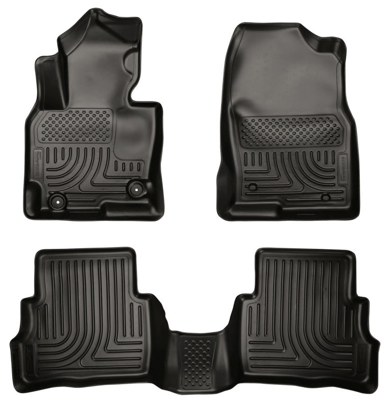 Husky Liners 2013 Mazda CX-5 WeatherBeater Combo Black Floor Liners (3pc) 99731 Photo - Primary
