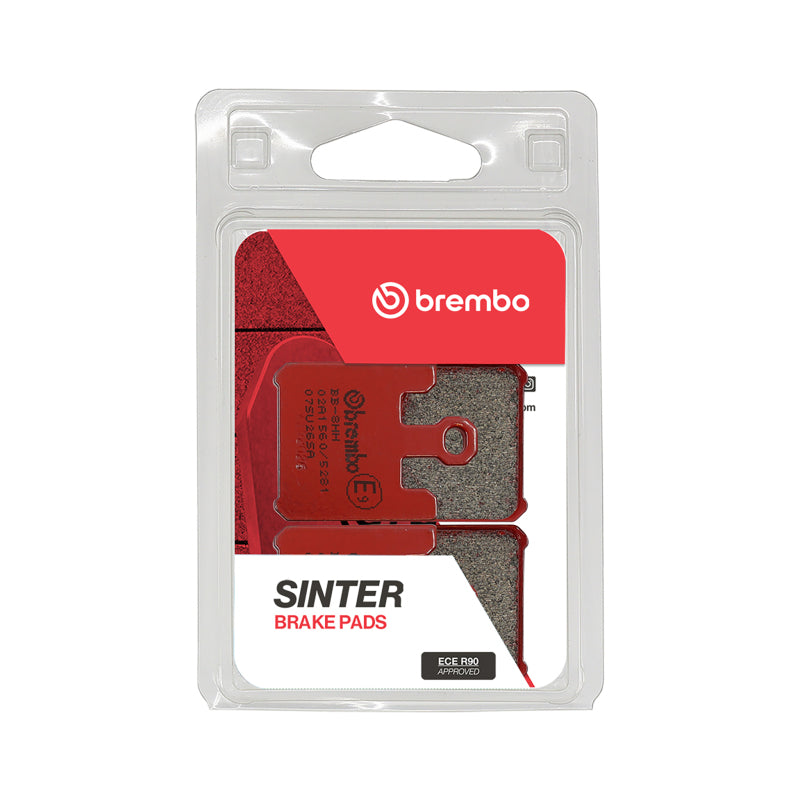 Brembo OE 05-05 Derbi Mulhacen 659cc Sinter Brake Pad - Front 07SU26SA 07SU26SA User 1