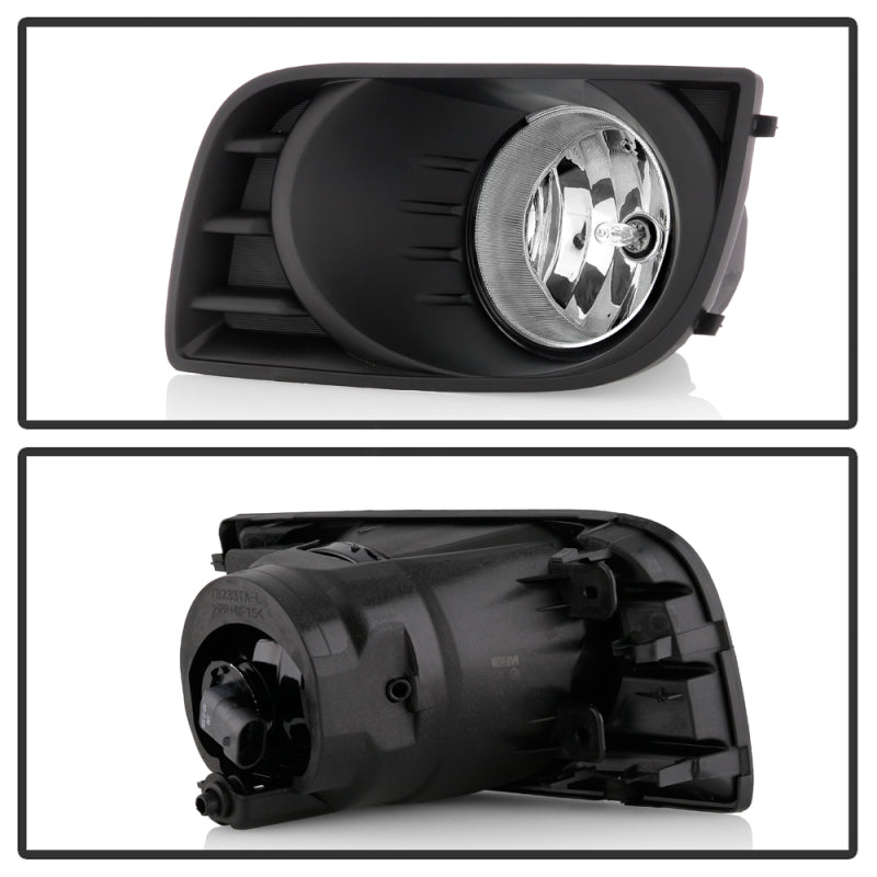 Spyder Toyota Sequoia 08-16 OEM Style Fog Lights w/OEM Fit Switch - Fog Bulbs-4145(Included) - Clear 5087133 5087133 User 1