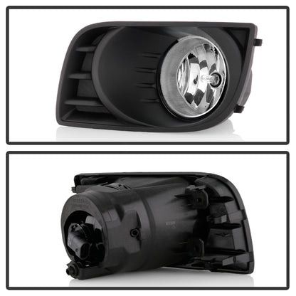 Spyder Toyota Sequoia 08-16 OEM Style Fog Lights w/OEM Fit Switch - Fog Bulbs-4145(Included) - Clear 5087133 5087133 User 1