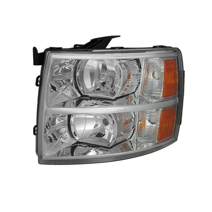 SPYDER Xtune Chevy Silverado 07-13 Crystal Headlights Left HD-JH-CS07-OEM-L 5076960 5076960 Photo - Primary