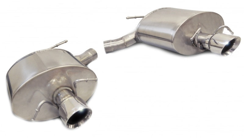 Corsa Performance 11-13 Cadillac CTS Wagon V 6.2L V8 Polished Sport Axle-Back Exhaust 14948 Photo - Primary