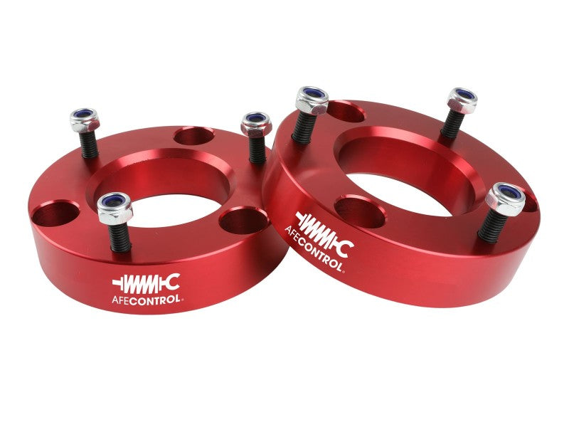aFe CONTROL 2.0 IN Leveling Kit 04-21 Ford F-150 - Red 416-30T001-R 416-30T001-R Photo - Primary