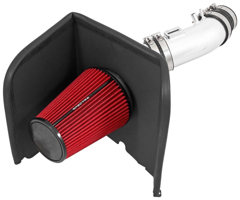 Spectre 12-16 Toyota Tundra 4.6L Air Intake Kit - Silver w/Red Filter 9055 9055 Photo - Primary