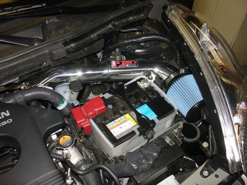 Injen  11-14 Nissan Juke 1.6L (incl Nismo) Black Short Ram Intake SP1902BLK Photo - Mounted