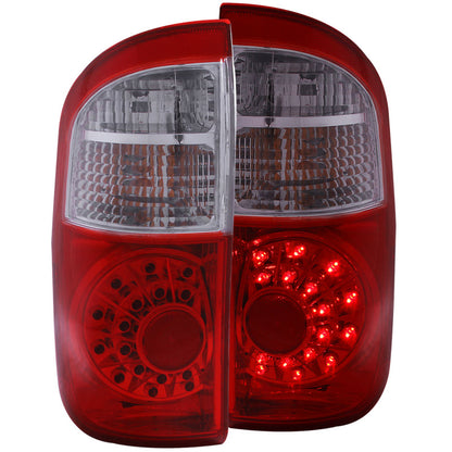 Anzo 2004-2006 Toyota Tundra LED Tail lights Red/Clear 311060 Photo - Primary
