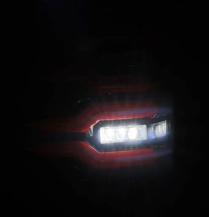 AlphaRex 07-13 GMC Sierra 1500/07-14 2500/3500HD (No Clsc/Dually) Luxx-Series LED Tail Lghts Blk Red 630080 630080 User 4