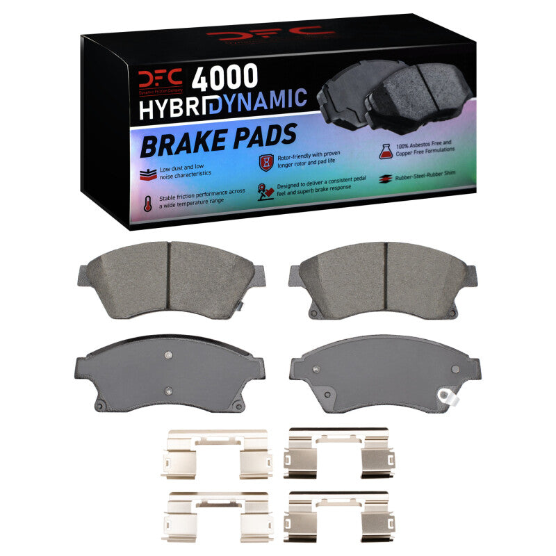 DFC DFC 4000 HybriDynamic Brake Pads Brakes, Rotors & Pads Brake Pads - OE main image