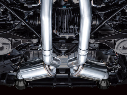 AWE Tuning AWE 2023 Nissan Z RZ34 RWD Touring Edition Catback Exhaust System w/ Diamond Black Tips 3015-33400 3015-33400 Photo - Mounted