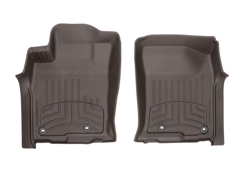 WeatherTech 2013+ Toyota 4Runner Front FloorLiner HP - Cocoa 474931IM 474931IM Photo - Primary