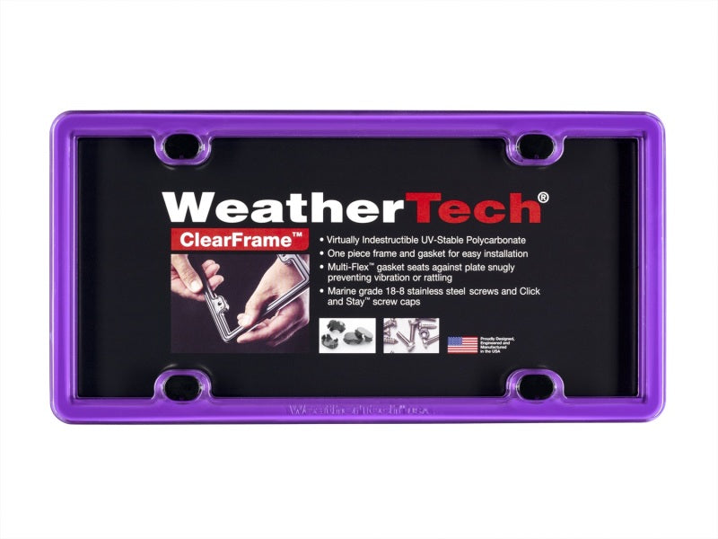 WeatherTech ClearFrame - Purple 8ALPCF5 8ALPCF5 Photo - Primary