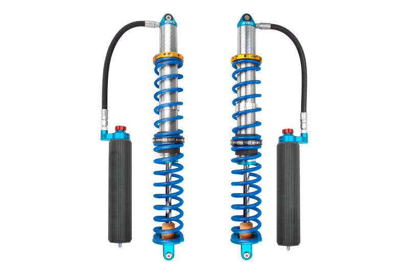 King Shocks 14-16 Polaris RZR-XP1000/Turbo Rear 2.5 Internal Bypass Remote Coilover w/ Adj&Finned 25700-324AF