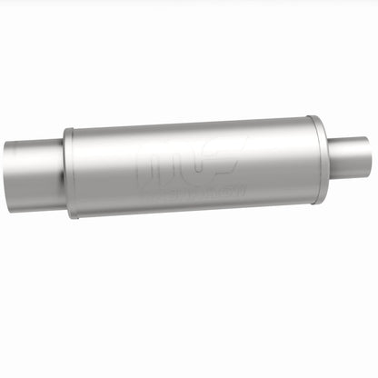 MagnaFlow 5" Round Center/Center Performance Muffler With Tip 14857 360 Degree Image Set