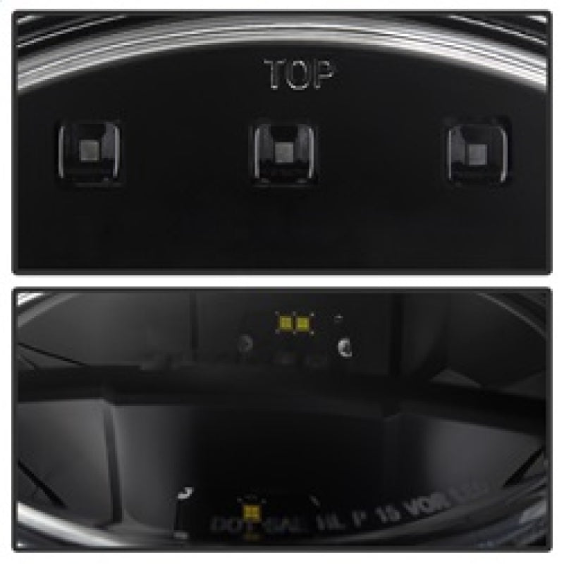 Spyder Jeep Wrangler 07-15 Crystal Headlights Black Clear 5080950 5080950 Photo - Unmounted