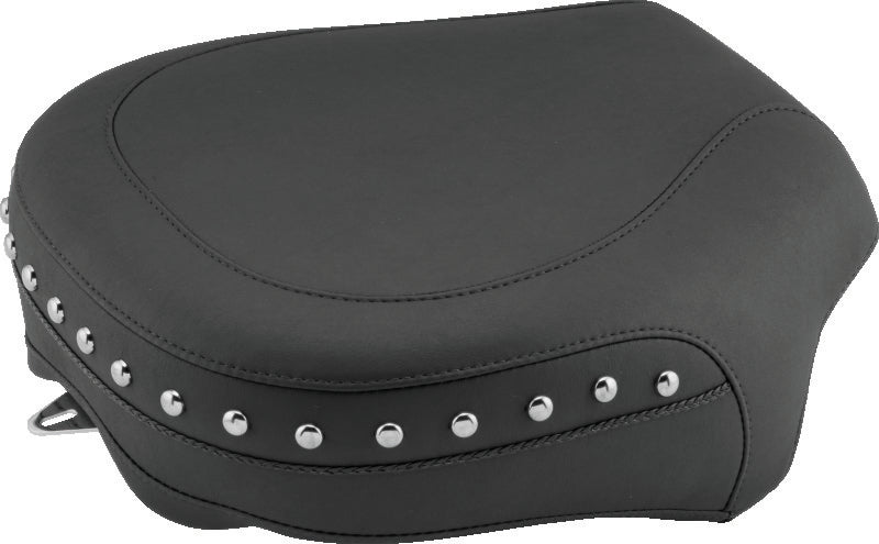 Mustang Motorcycle Mustang 08-21 Harley Electra Glide,Rd Glide,Rd King,Str Glide Pass Seat(13.5wide)/Studs - Black 75451 75451 Photo - Primary