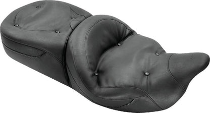 Mustang Motorcycle Mustang 10-18 Triumph Thunderbird, Thunderbird Storm Std. Touring 2PC Seat - Black 76831 76831 Photo - Primary