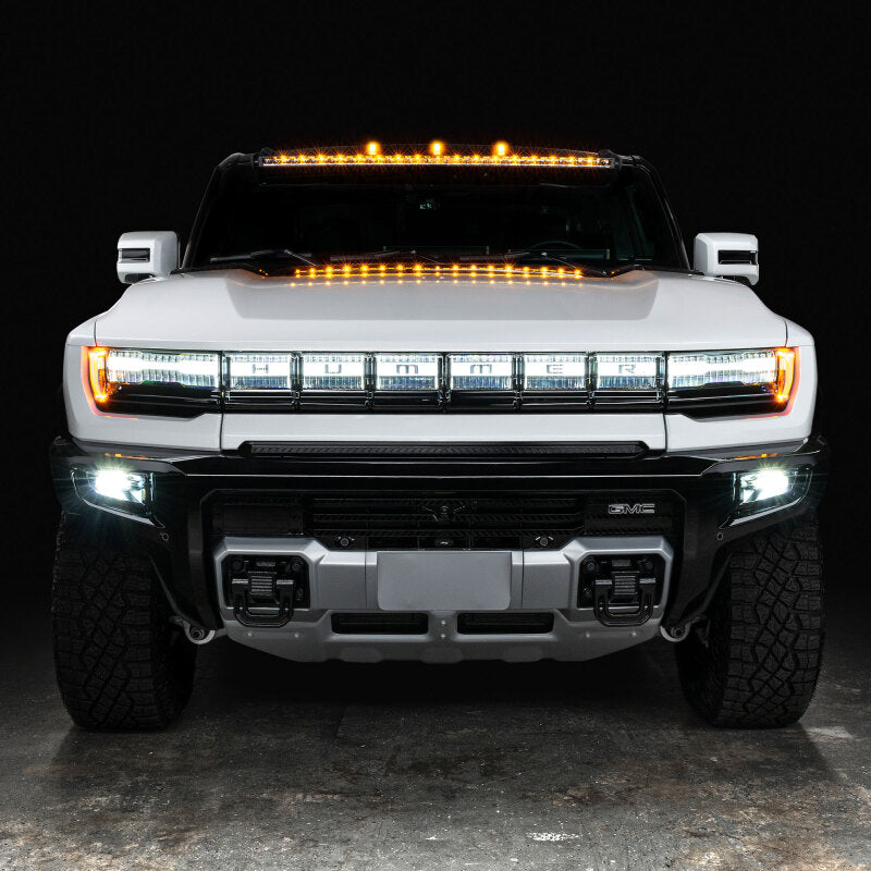 ORACLE Lighting Oracle 22-24 HUmmer EV 5in Roof Mount Curved Light Bar w/ Brackets SEE WARRANTY 6923-023 6923-023 Photo - lifestyle view