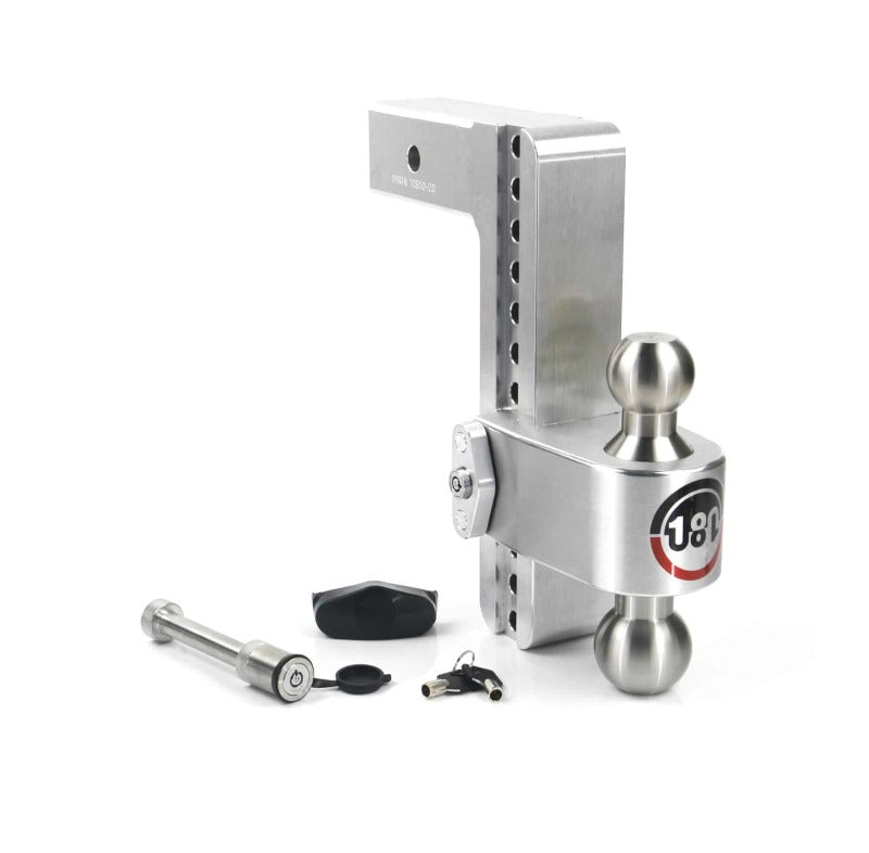 Weigh Safe 180 Hitch 10in Drop Hitch & 2.5in Shank (10K/18.5K GTWR) w/WS05 - Aluminum LTB10-2.5-KA LTB10-2.5-KA User 1
