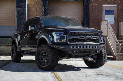 Addictive Desert Designs 17-18 Ford F-150 Raptor Stealth Fighter Front Bumper F111182860103 Photo - Mounted