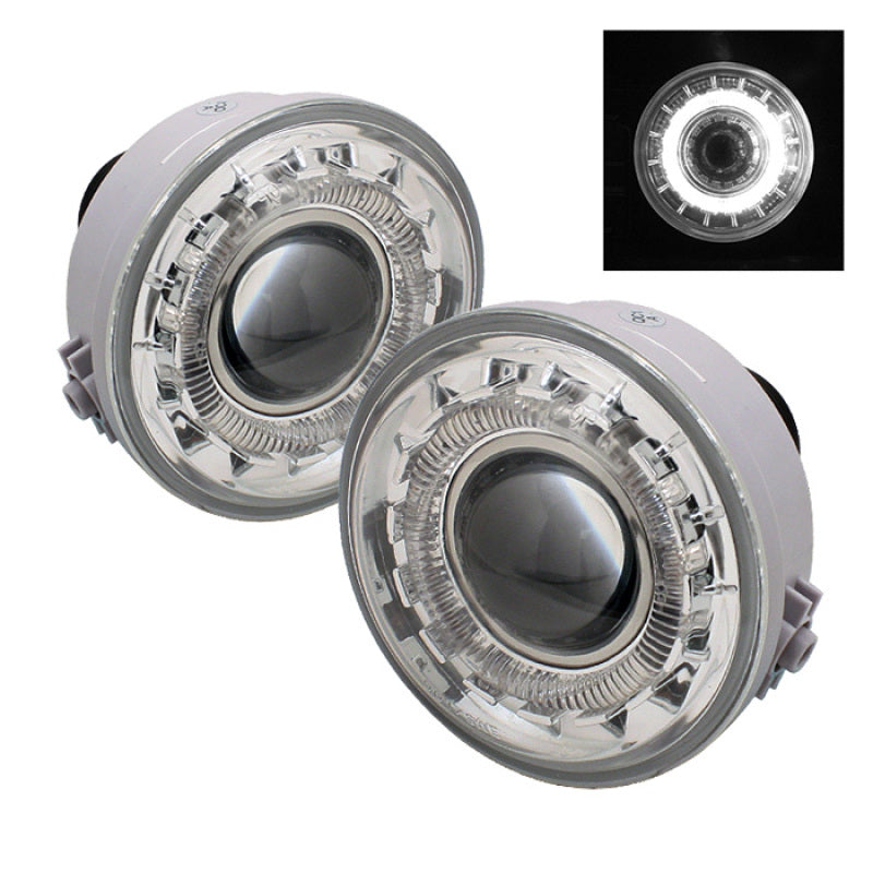 Spyder Ford F150 06-10 Halo Projector Fog Lights w/swch Clear FL-P-FF15006-HL 5021304 5021304 Photo - Primary