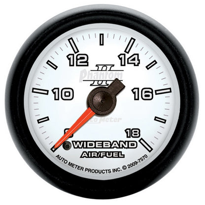 Autometer Gauge, Air/Fuel Ratio-Wideband Analog, 2 1/16" 8:1-18:1 Stepper Motor 7570 Photo - Primary