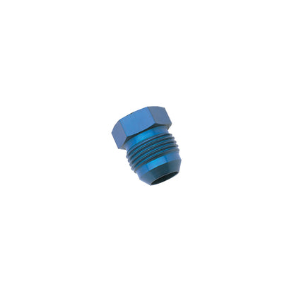 Russell -6 AN Flare Plug Adapters (Blue Finish) 660190 Photo - Primary