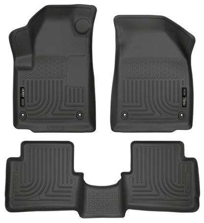 Husky Liners 2013 Dodge Dart WeatherBeater Black Front & 2nd Seat Floor Liners 99021 Photo - Primary