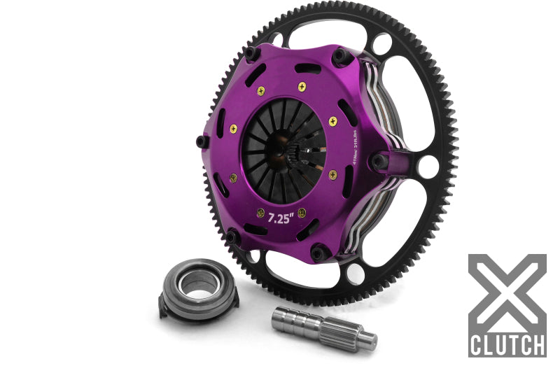 XCLUTCH XCL Clutch - 7.25in Twin Solid Ceramic Drivetrain Clutch Kits - Multi main image