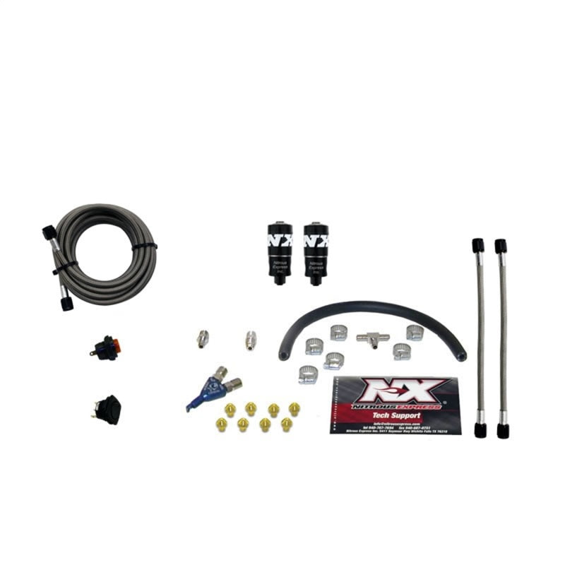 Nitrous Express Hitman EFI Single Nozzle Piranha Nitrous Kit (35-75HP) w/o Bottle 20001-00 20001-00 Photo - Primary