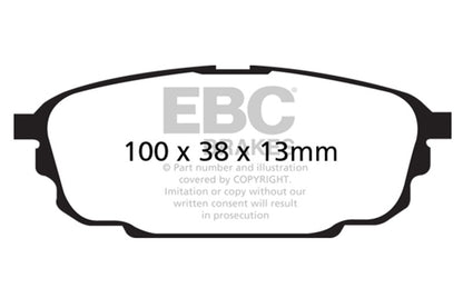 EBC Disc Brake Pad Set DP41700R Photo - Primary
