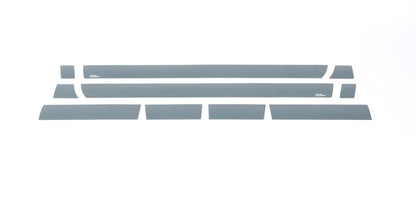 Putco 14-18 Chevy Silv LD Standard Cab - 6.8in Bed (10pcs) Black Platinum Rocker Panels 9751228BP 9751228BP Photo - Primary
