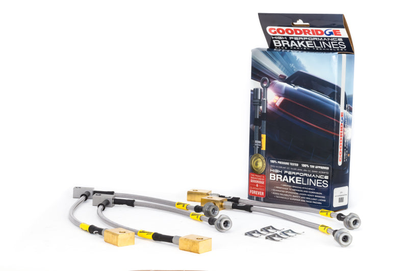 Goodridge 10-14 Nissan GT-R (Base Only) SS Brake Line Kit 22079 22079 Photo - Primary