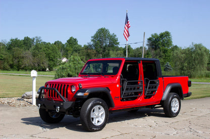 Fishbone Offroad 2018+ Jeep Wrangler JL Front/Rear Tube Doors FB24086 FB24086 Photo - lifestyle view