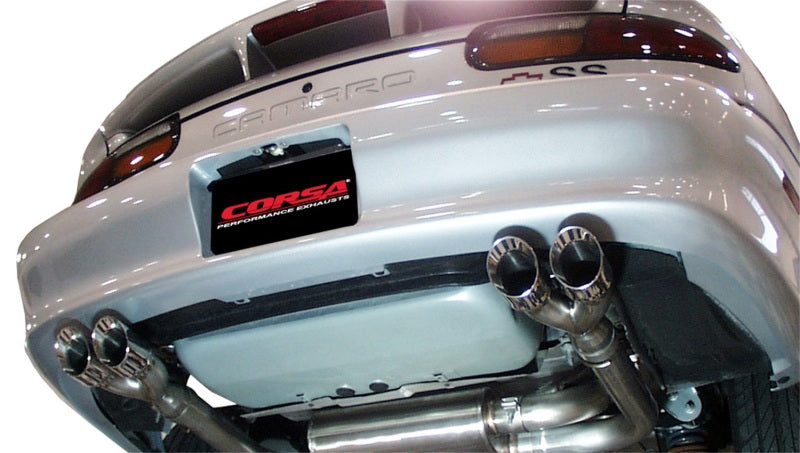 Corsa Performance 98-02 Chevrolet Camaro Convertible Z28 5.7L V8 LS1 Polished Sport Cat 14143 Photo - Mounted
