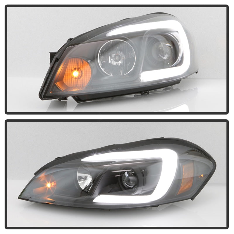 Spyder 06-13 Chevy Impala / 06-07 Chevy Monte Carlo Projector Headlights - Light Bar - Black 5086679 5086679 Photo - Unmounted